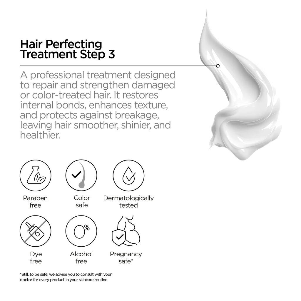 Hair Perfecting Treatment. Étape 3