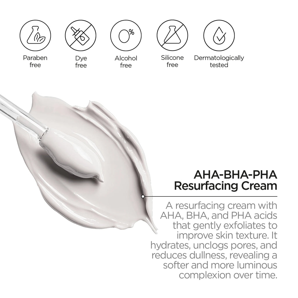 AHA BHA PHA Crème de Resurfaçage